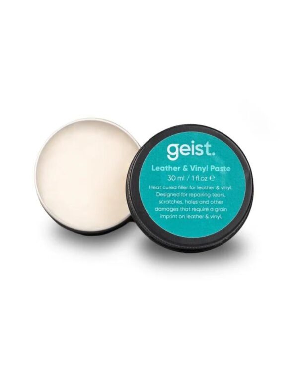 geist-reparador-de-pele-leather-vinyl-paste-heat-cured-filler-for-leather- vinyl-30 ml-detalhe-automovel-miguel-rua